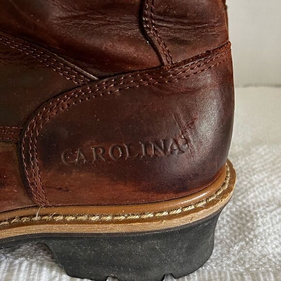 Carolina Men’s 8” steel Toe Waterproof Logger Workboots Sz 8.5 D - Picture 8 of 9